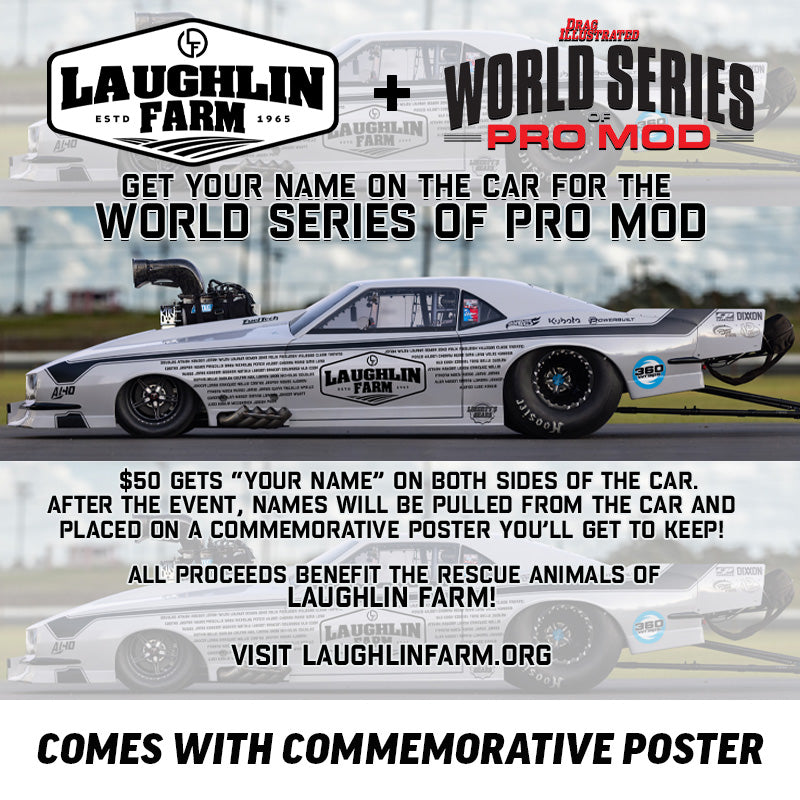 Get your Name on the Car for the World Series of Pro Mod